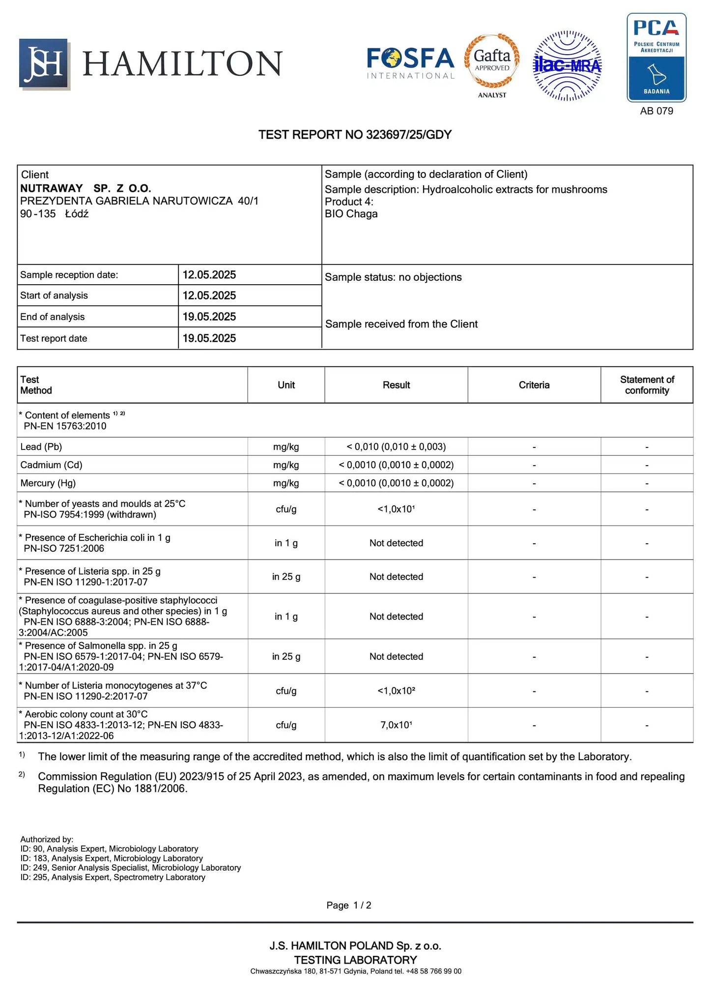 BIO Chaga: Antioxidans+