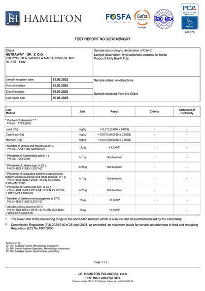 Heiliges Basilikum: Balance+