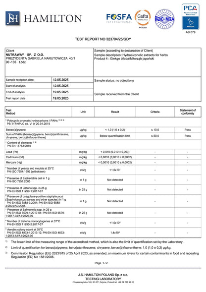 Ginkgo Biloba: Clarity+
